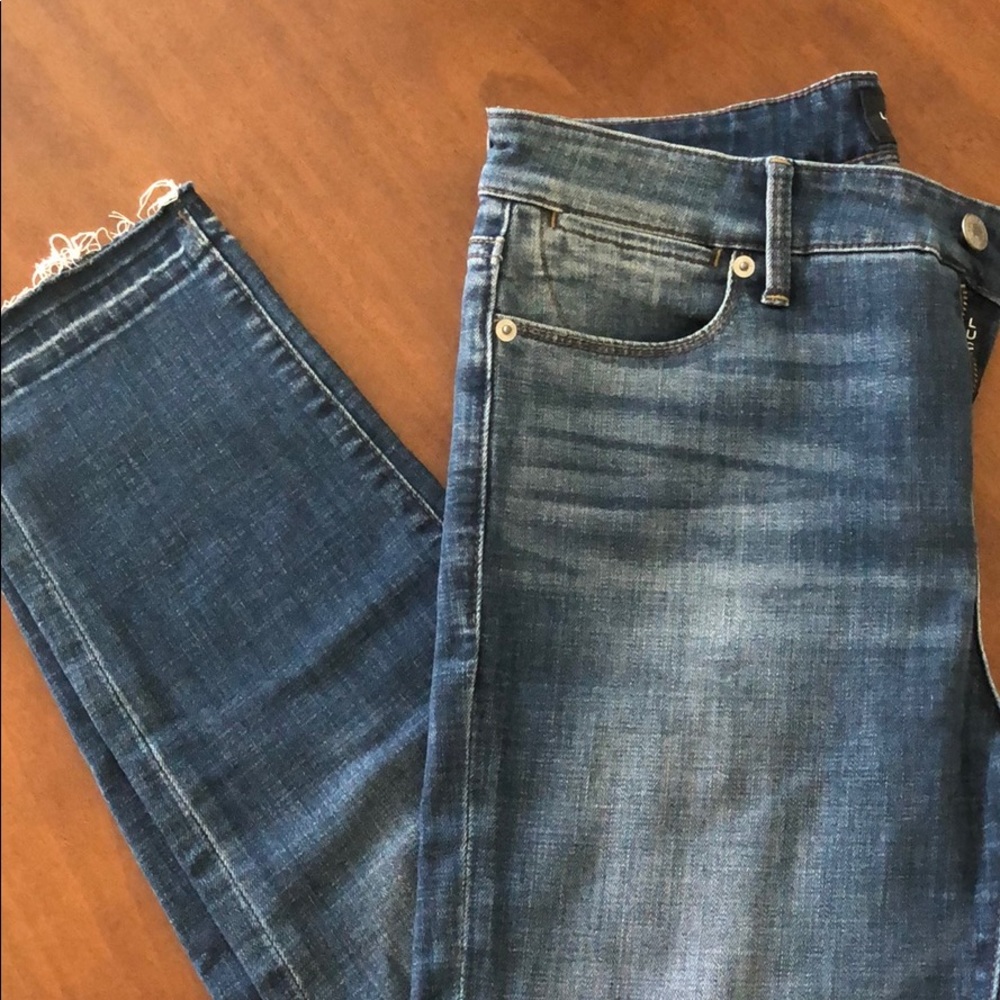 Lucky Brand | Hayden Crop with raw hem | like new